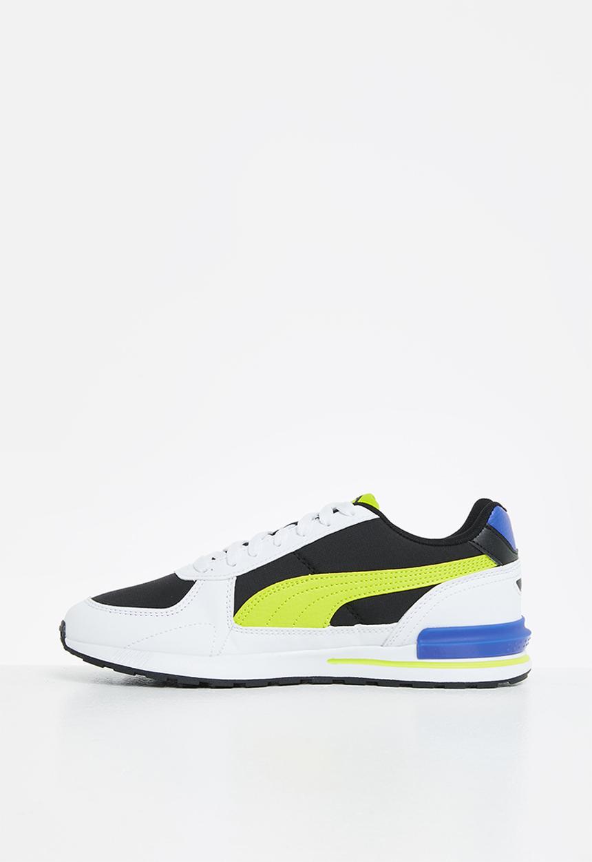 PUMA - Graviton tech jr - puma black-nrgy yellow