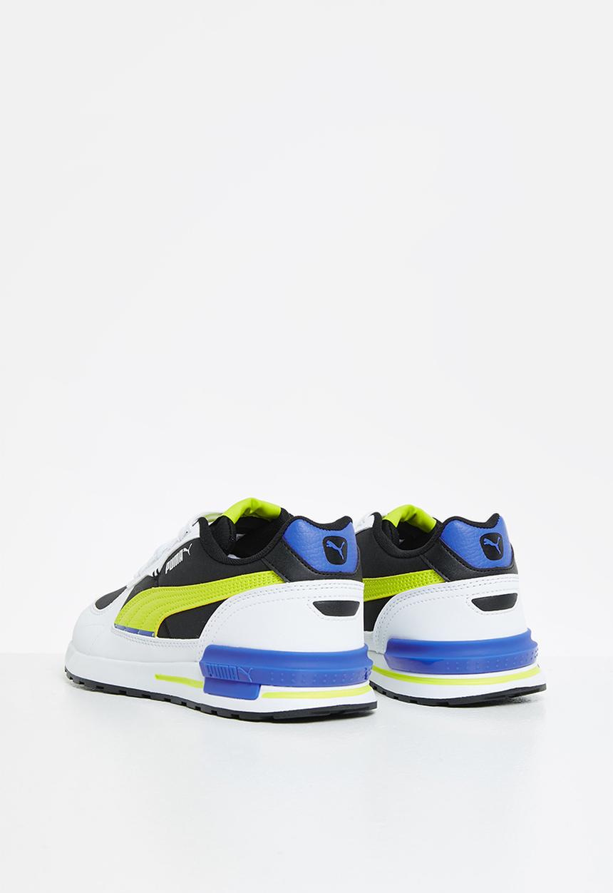 PUMA - Graviton tech jr - puma black-nrgy yellow