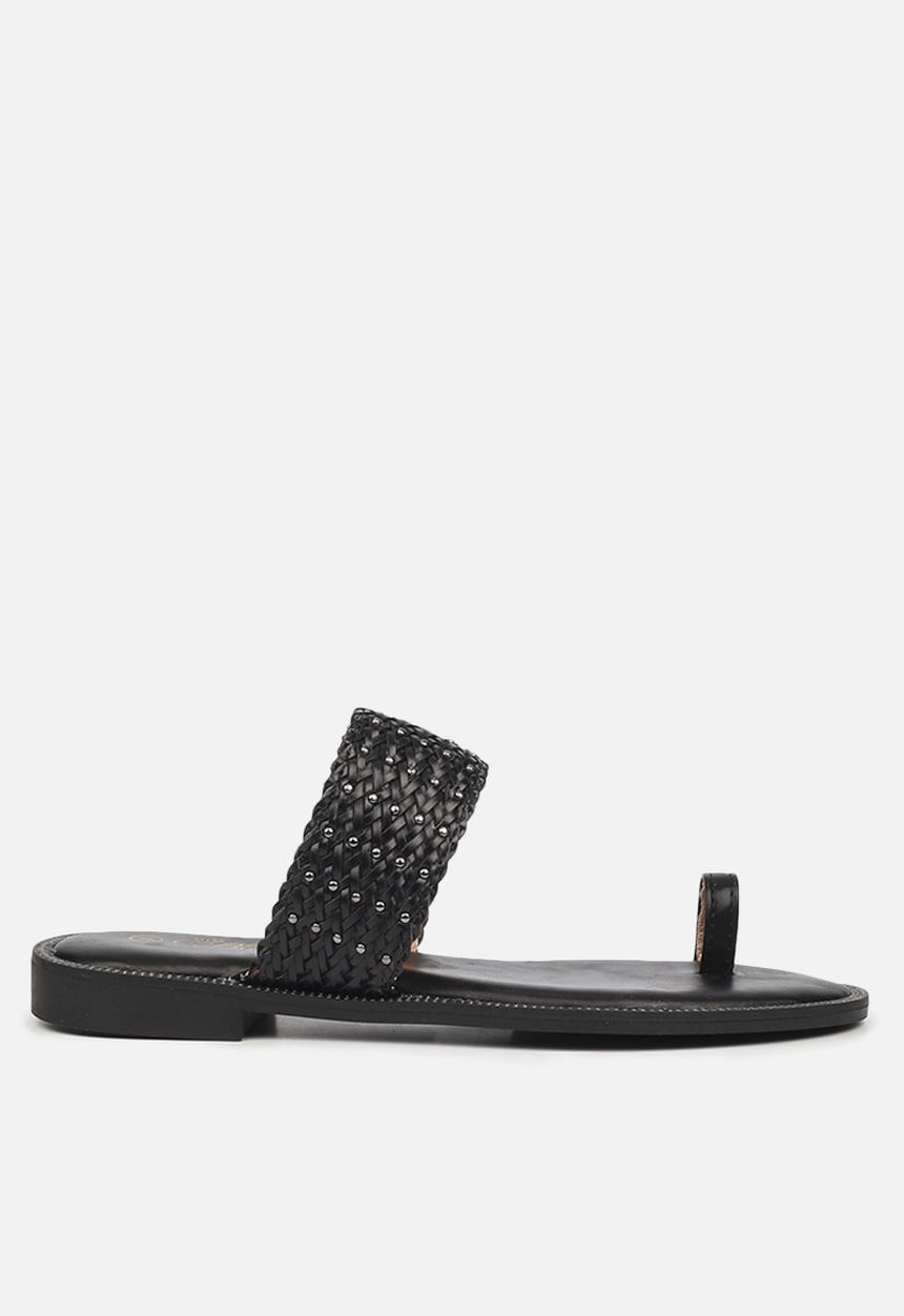 Miss Black - Murano11 sandal - black