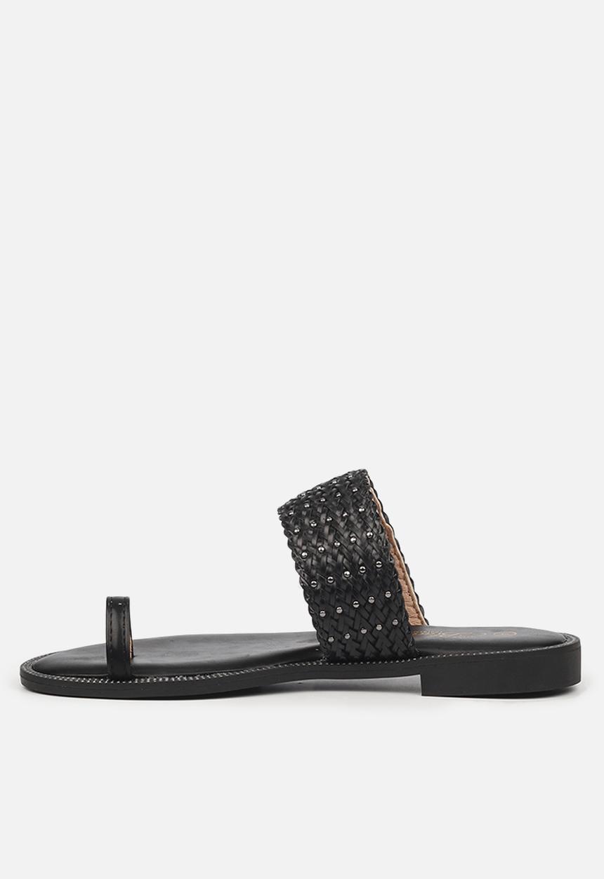Miss Black - Murano11 sandal - black