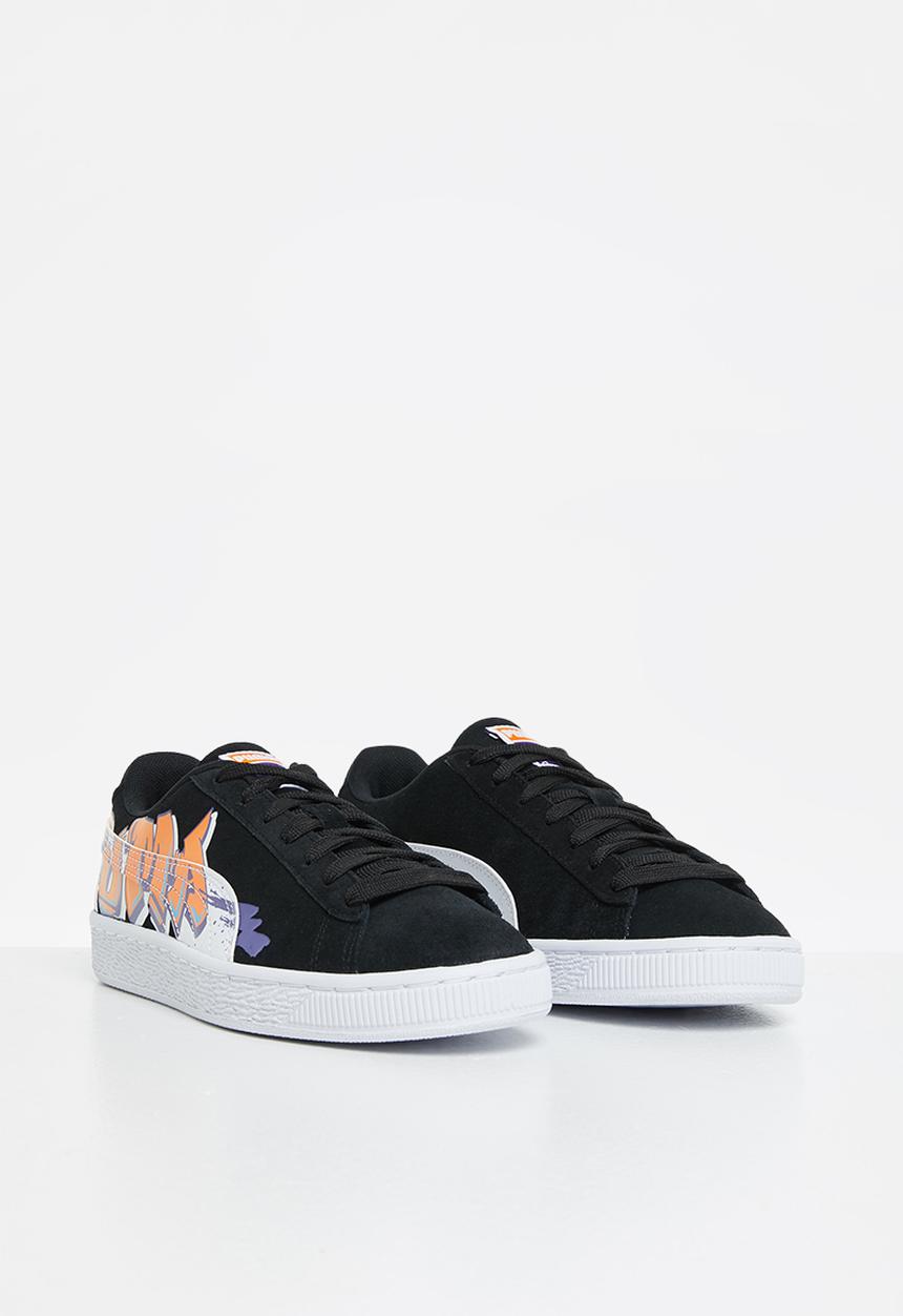 PUMA - Suede street art jr - black