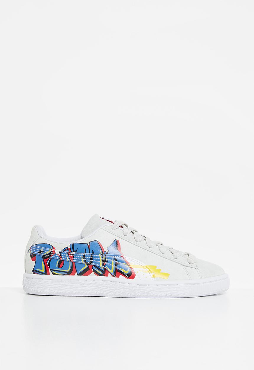 PUMA - Suede street art jr - grey