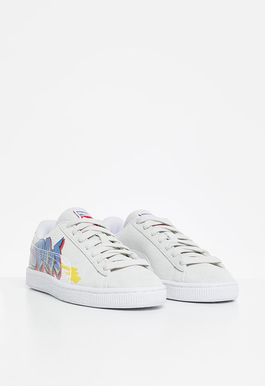 PUMA - Suede street art jr - grey