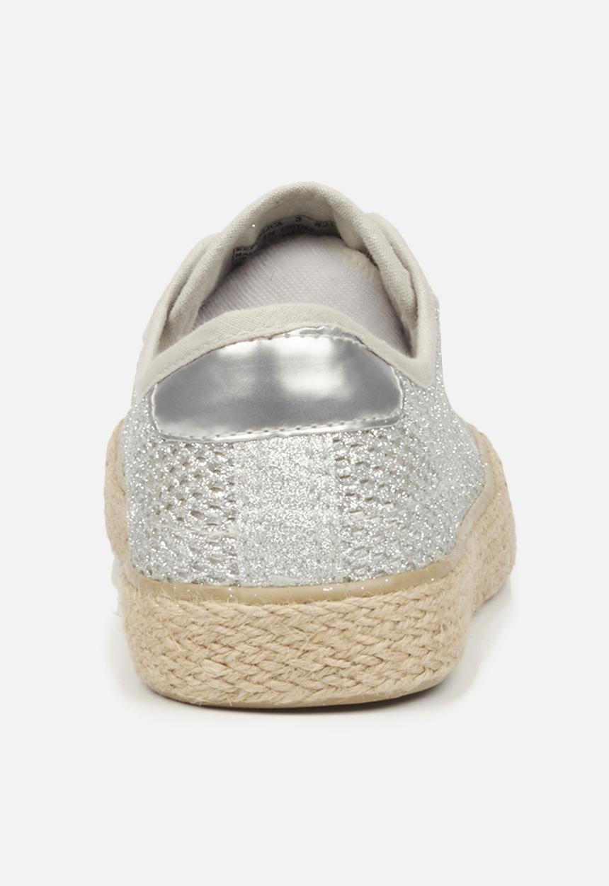 Miss Black - Republica3 sneaker - silver