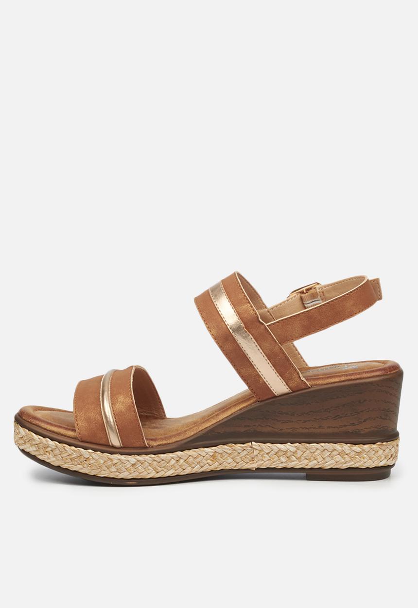 Butterfly Feet - Samana 1 wedge - tan
