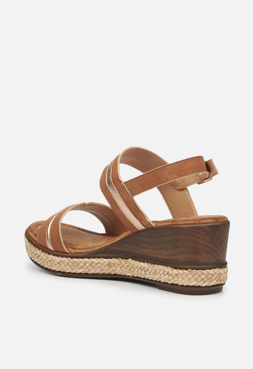 Butterfly Feet - Samana 1 wedge - tan