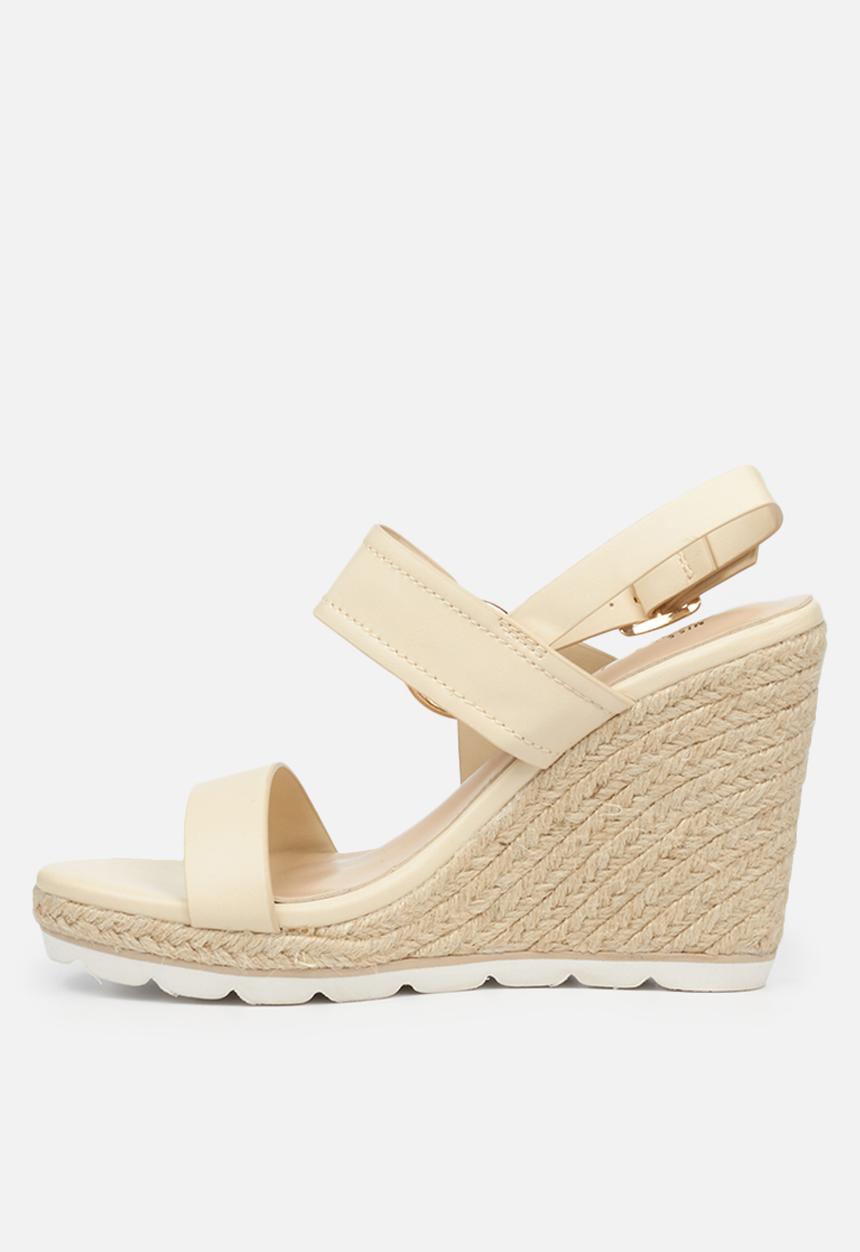 Miss Black - Shae1 espadrille wedge - neutral 