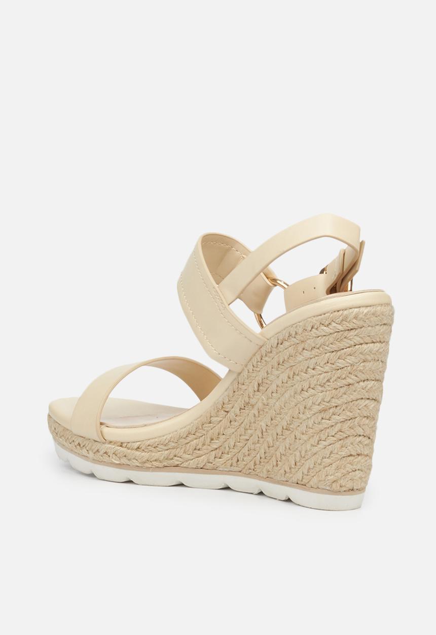 Miss Black - Shae1 espadrille wedge - neutral 