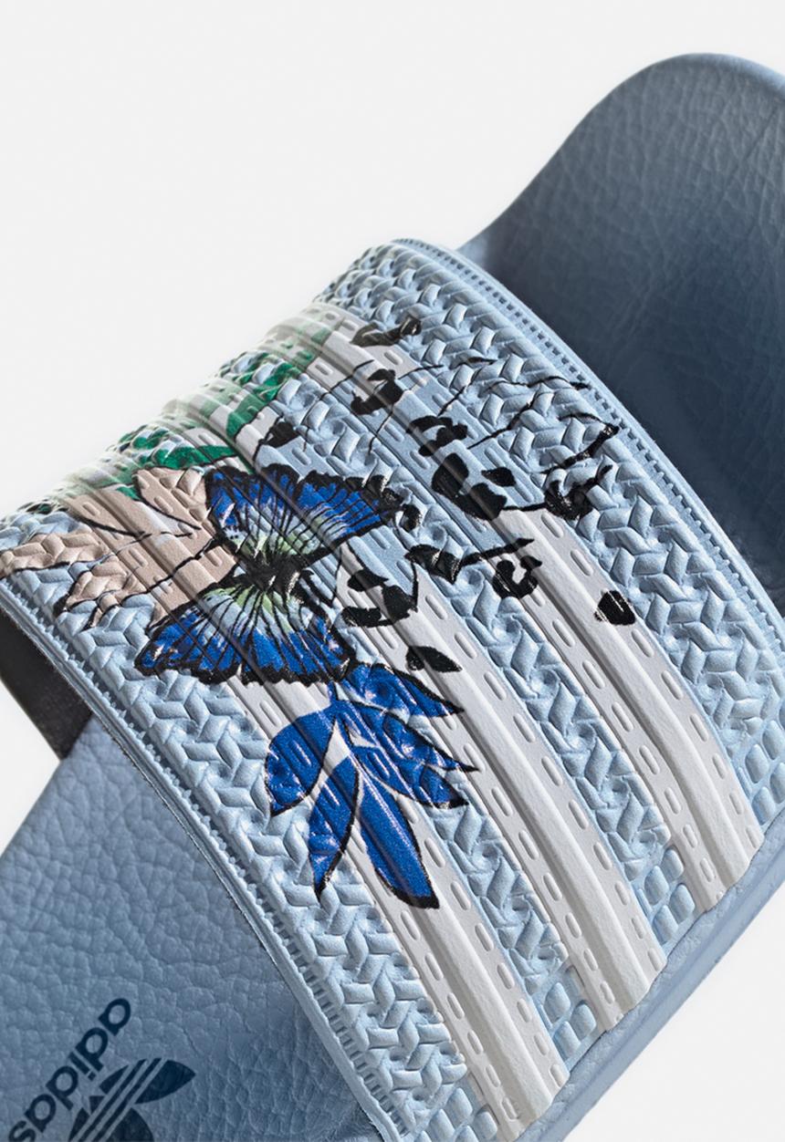 adidas Performance - Adilette j - clear sky/ftwr white/clear sky