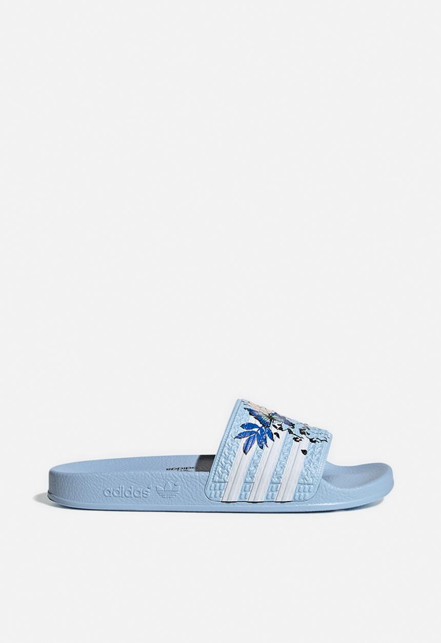 adidas Performance - Adilette j - clear sky/ftwr white/clear sky