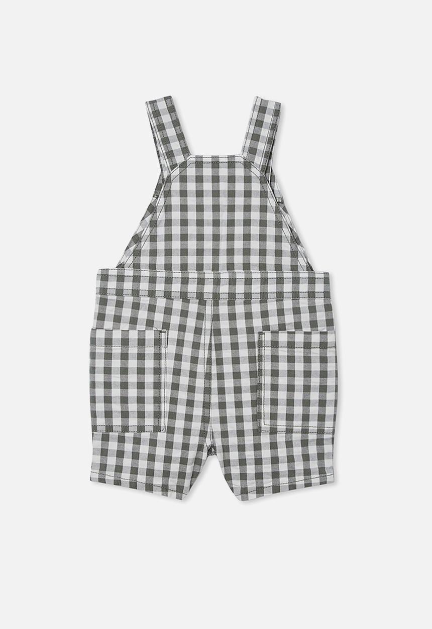 Cotton On - Eddy shortall - swag green/vanilla benny gingham