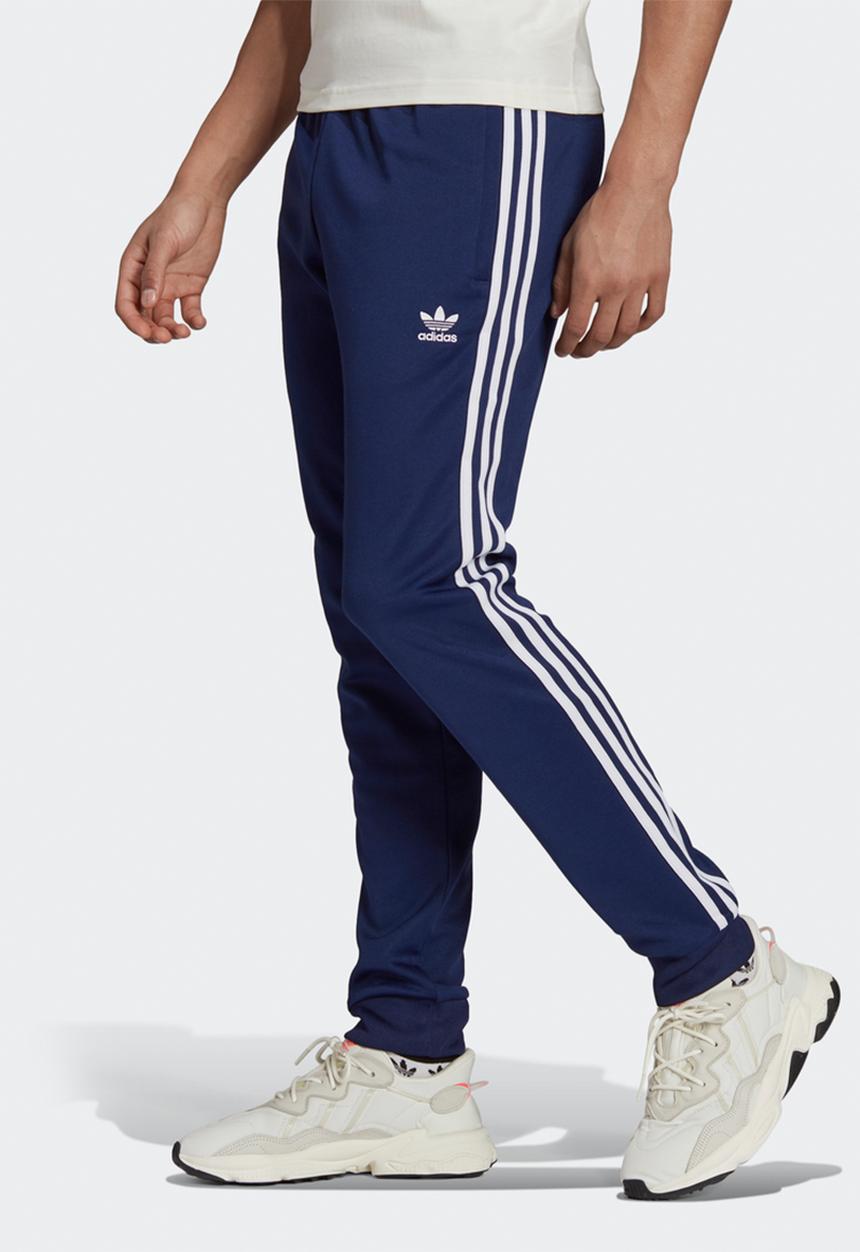 adidas Originals - ADICOLOR CLASSICS PRIMEBLUE SST TRACK PANTS- navy & white 