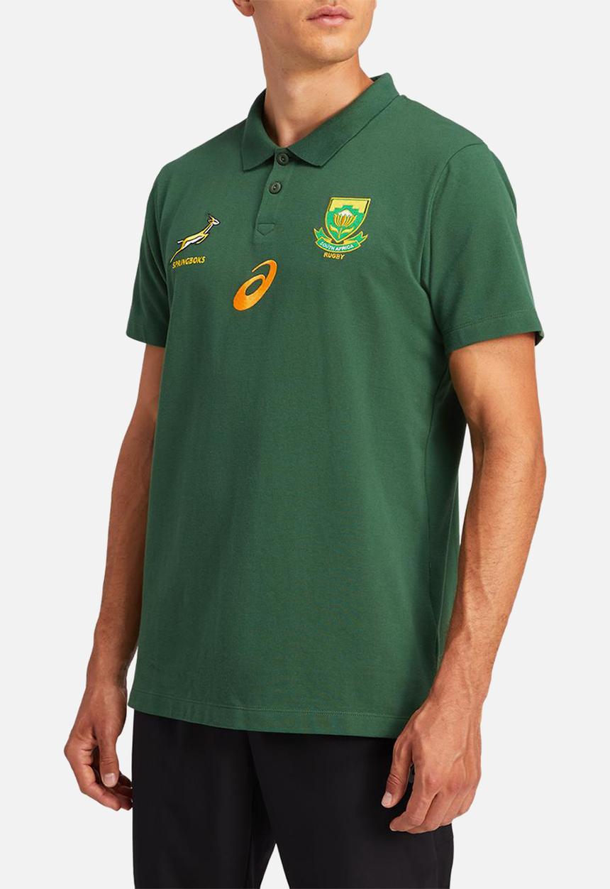 ASICS - SPRINGBOKS MEDIA POLO REPLICA - green