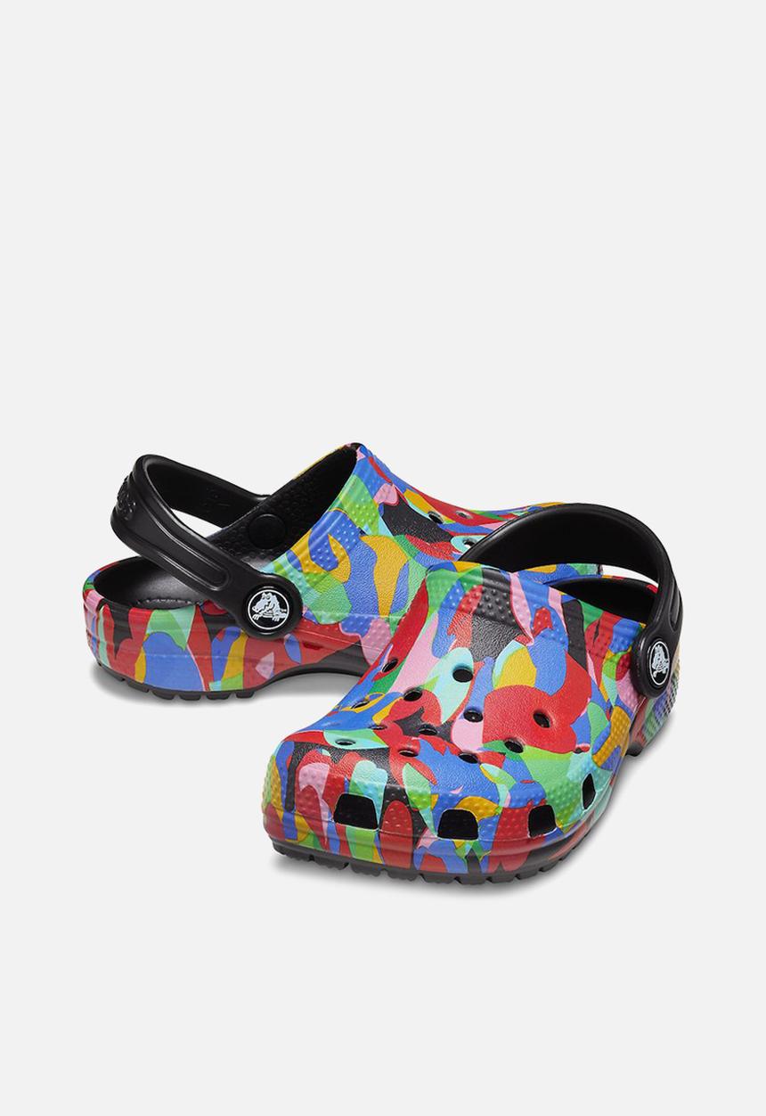 Crocs - Classic bubble block clog k - black
