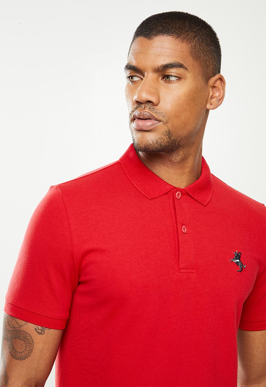 Giordano - Sm napolean golfer - red