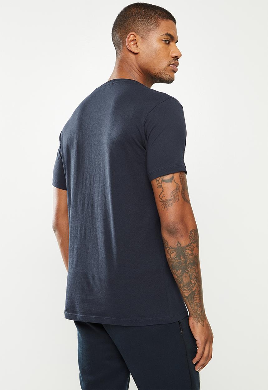 Replay - Bold print tee - navy