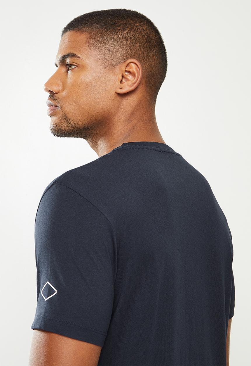 Replay - Bold print tee - navy