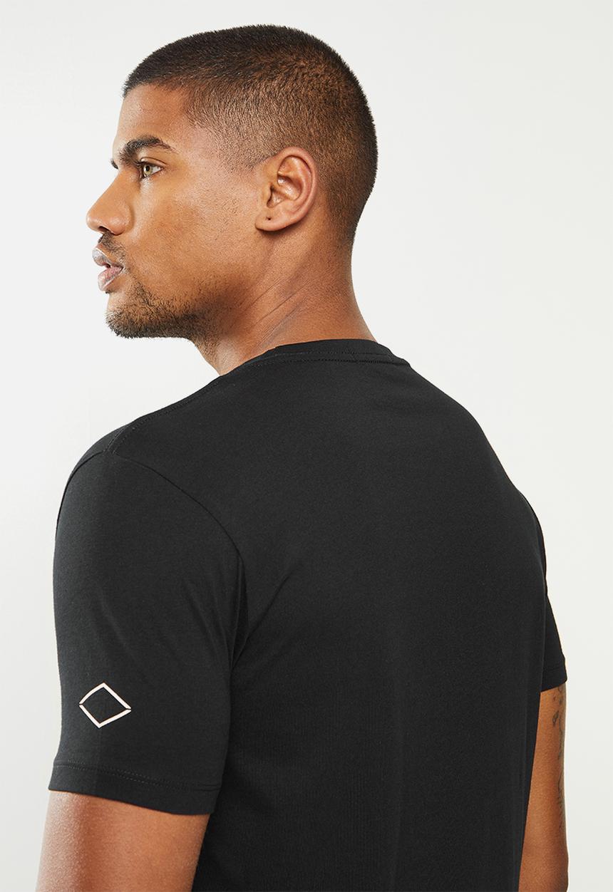 Replay - Replay large print tee - black
