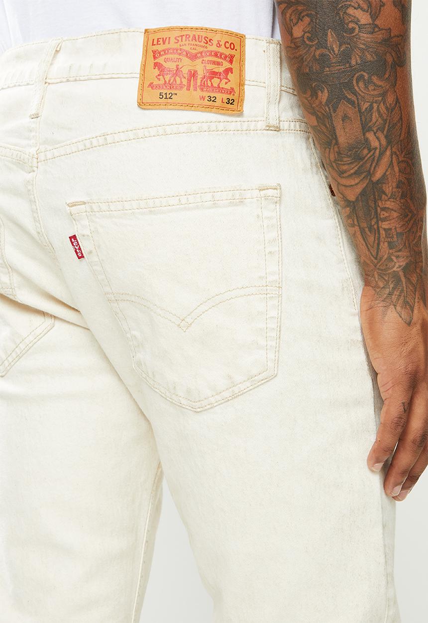 Levi’s® - 512™ slim taper granite sheets - off white