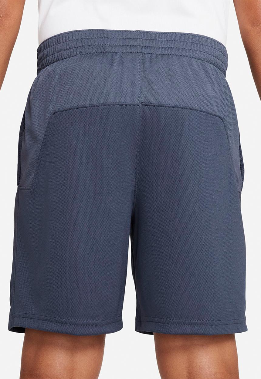 Nike - B nk df hbr short - thunder blue/green strike
