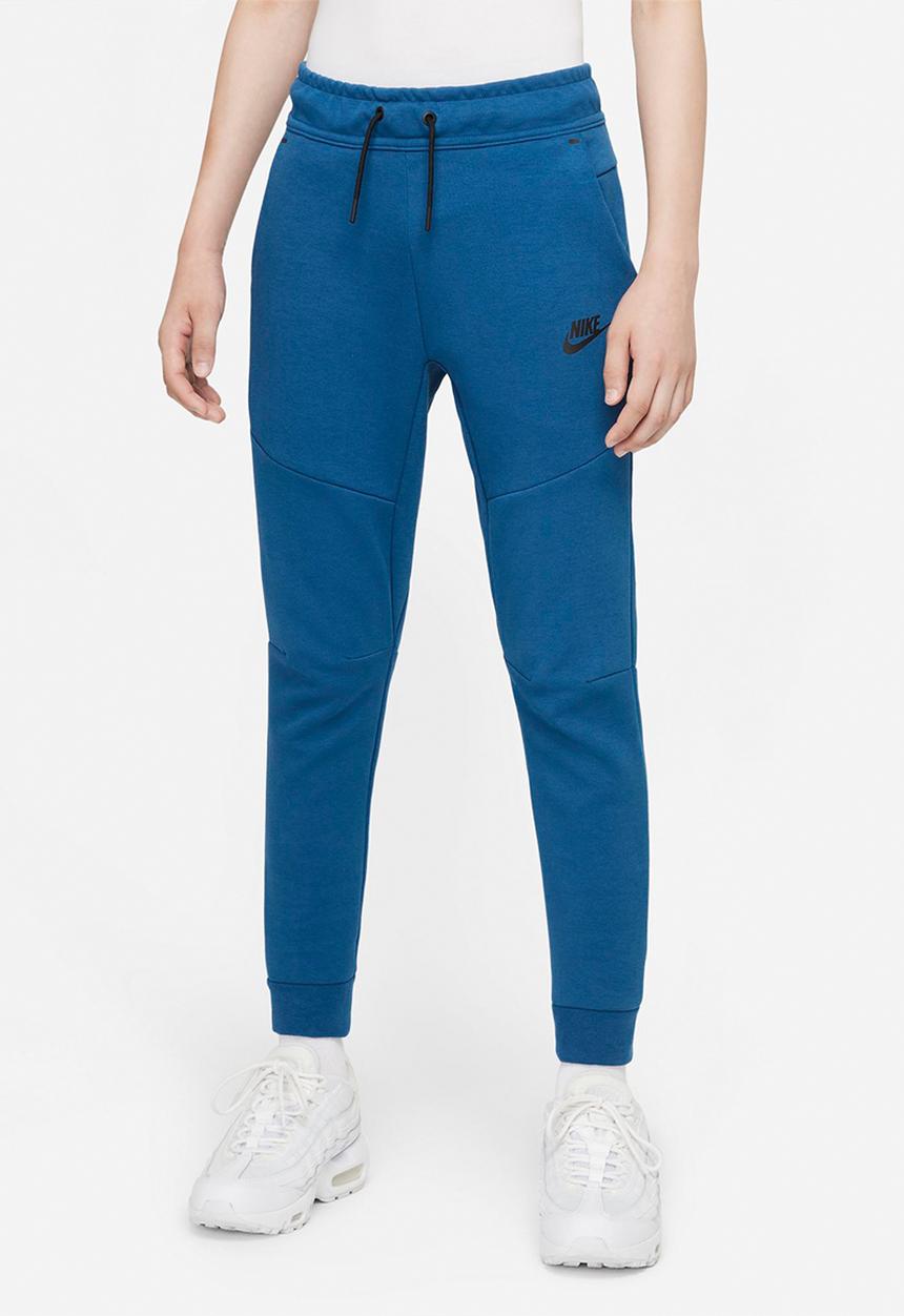 Nike - B nsw tch flc pant  - court blue/black/black