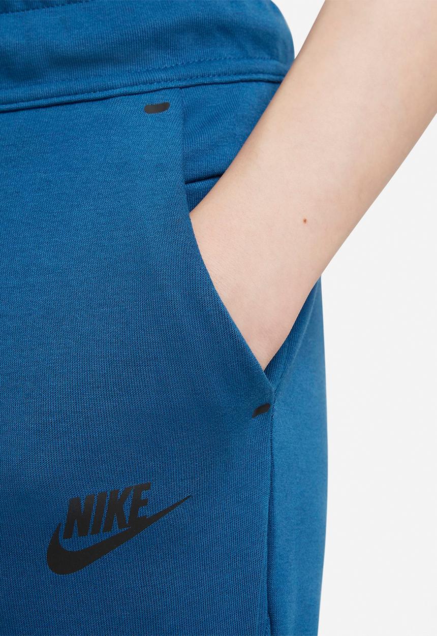 Nike - B nsw tch flc pant  - court blue/black/black