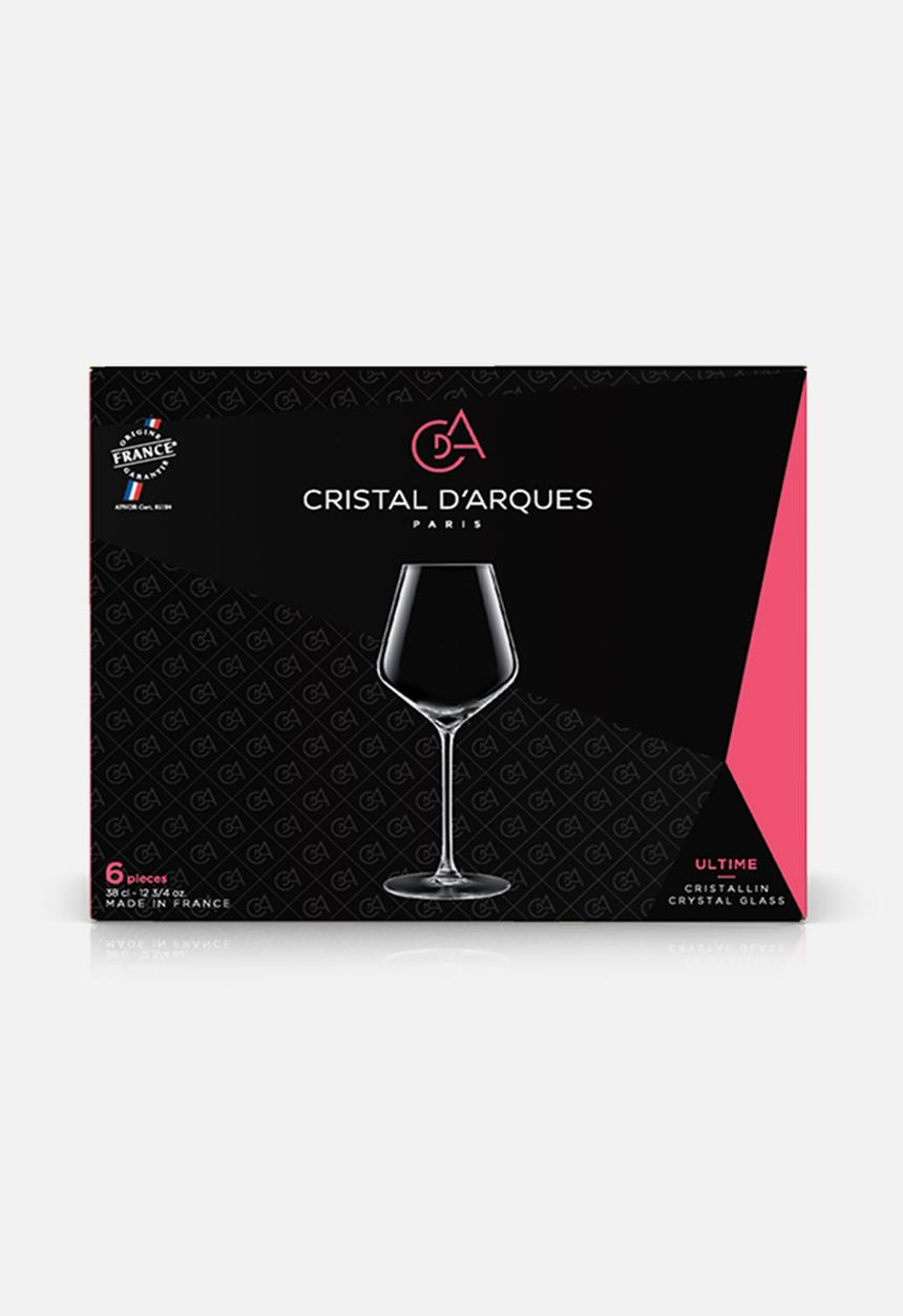 Cristal d’Arques - Ultime stemmed wine glasses - set of 6