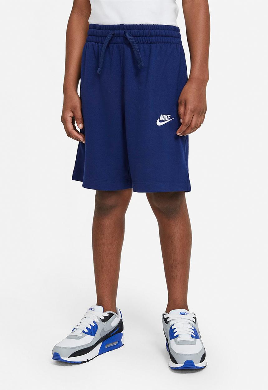Nike - B nsw short jsy aa - blue void/white/white