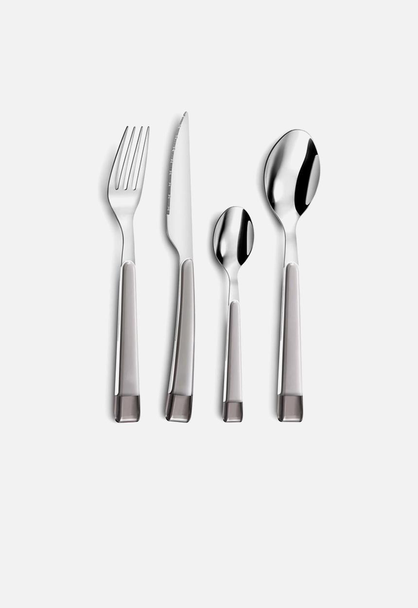 Amefa - Guimauve 16 piece cutlery set - grey