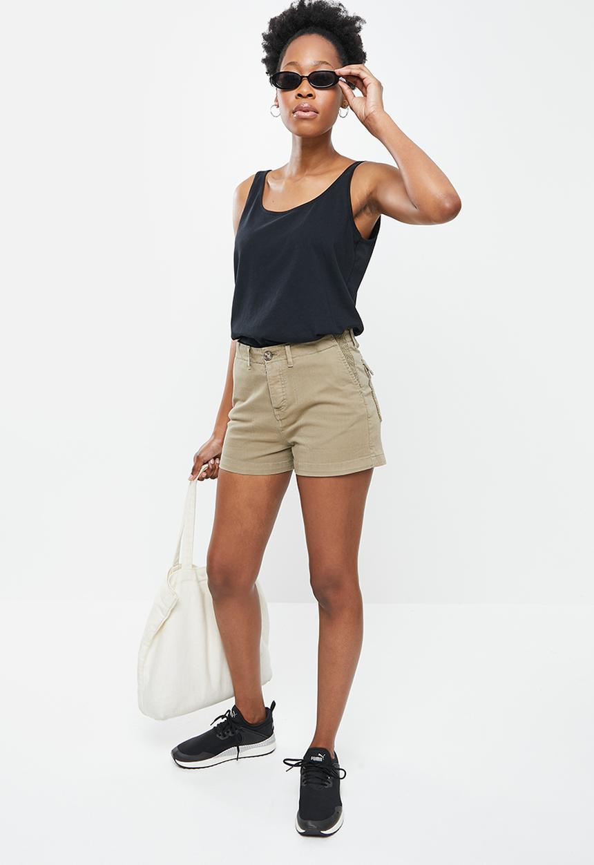 Superdry. - Lightweight essential tank - black