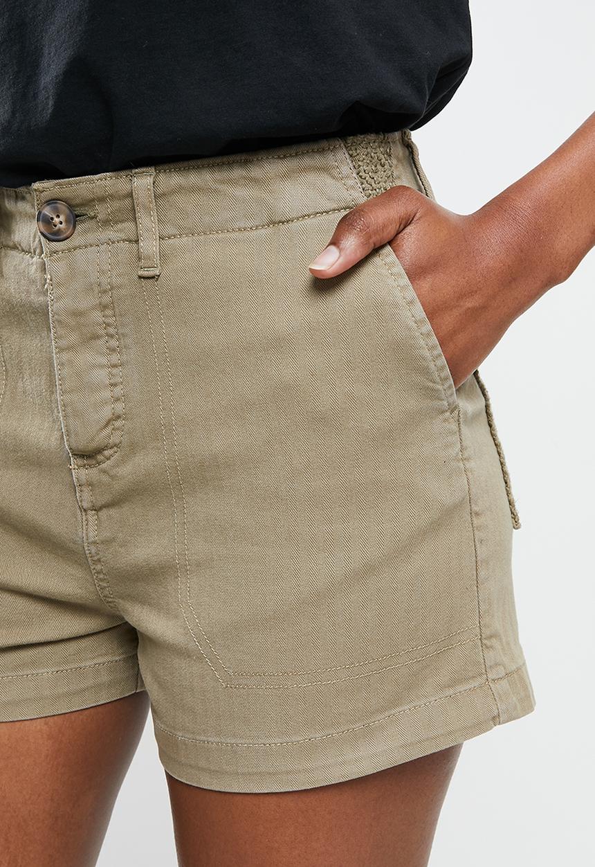 Superdry. - Fatigue short - khaki 