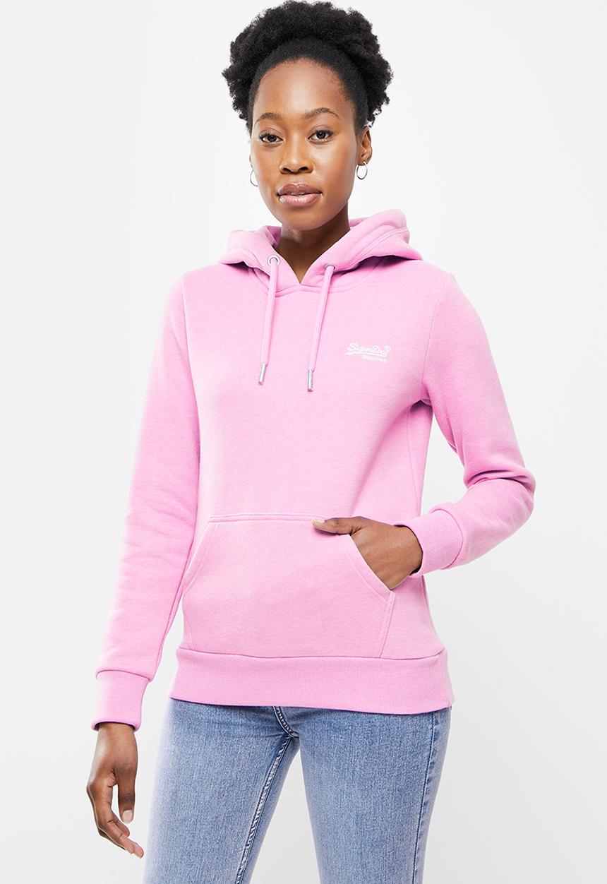 Superdry. - Ol classic hoodie bb - lavender