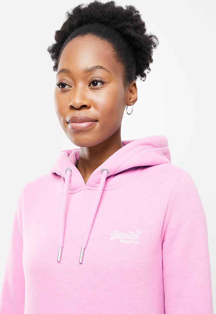 Superdry. - Ol classic hoodie bb - lavender