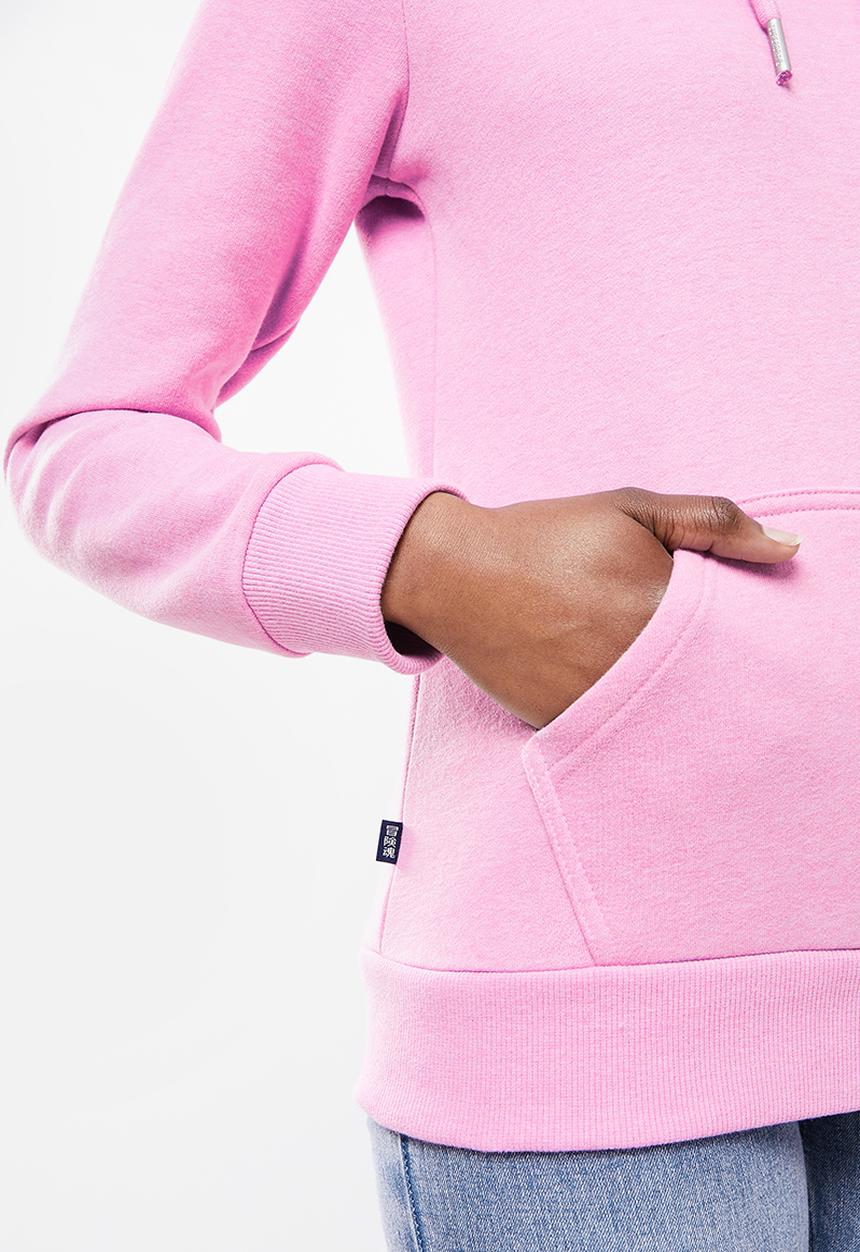 Superdry. - Ol classic hoodie bb - lavender