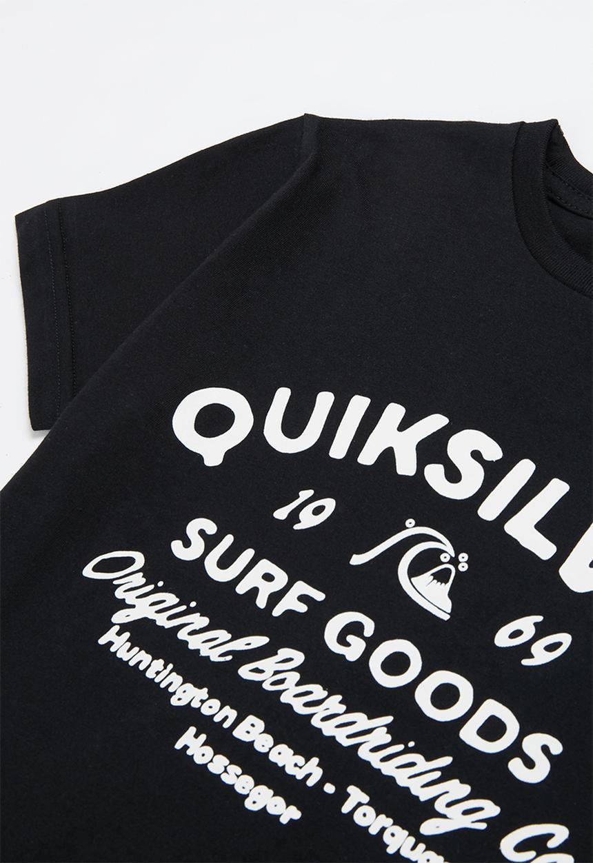 Quiksilver - Closed captions short sleeve yth - black