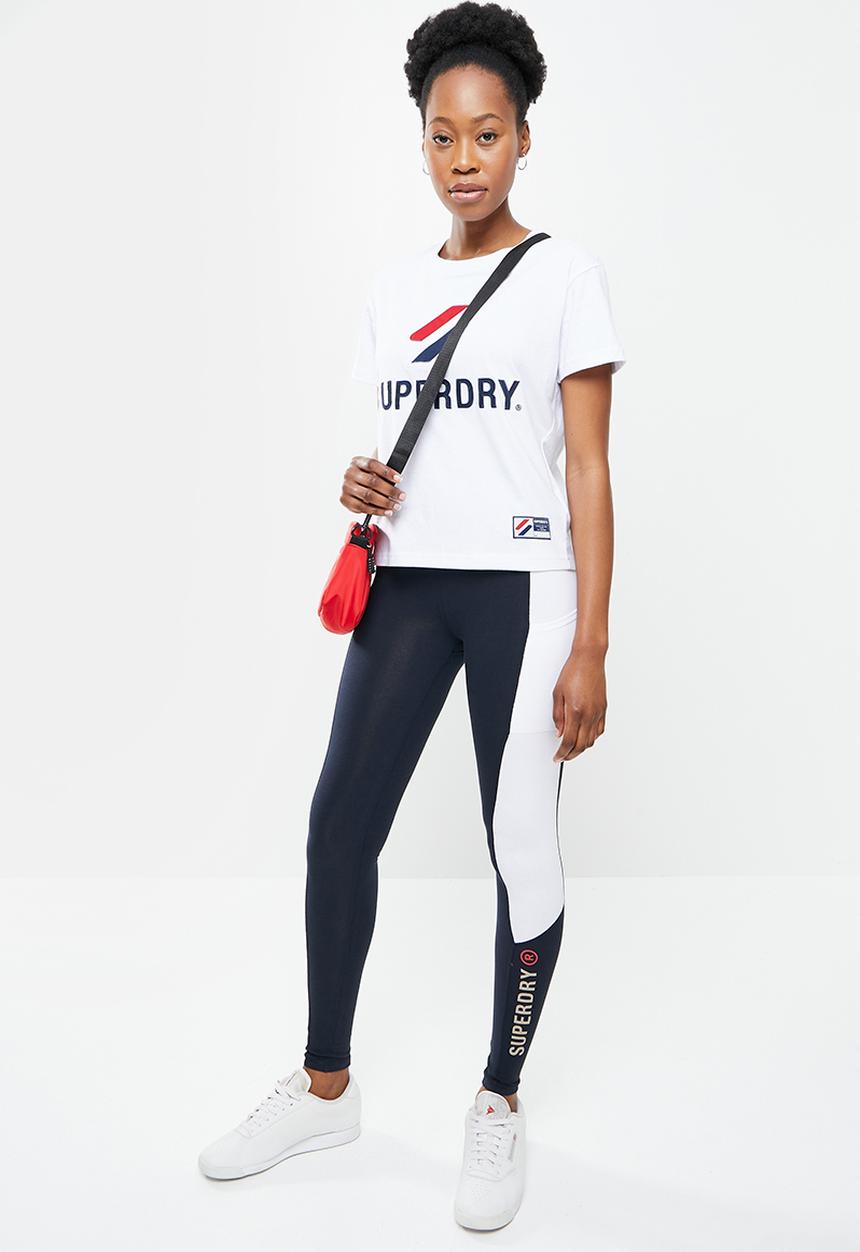 Superdry. - Sportstyle classic tee - white 