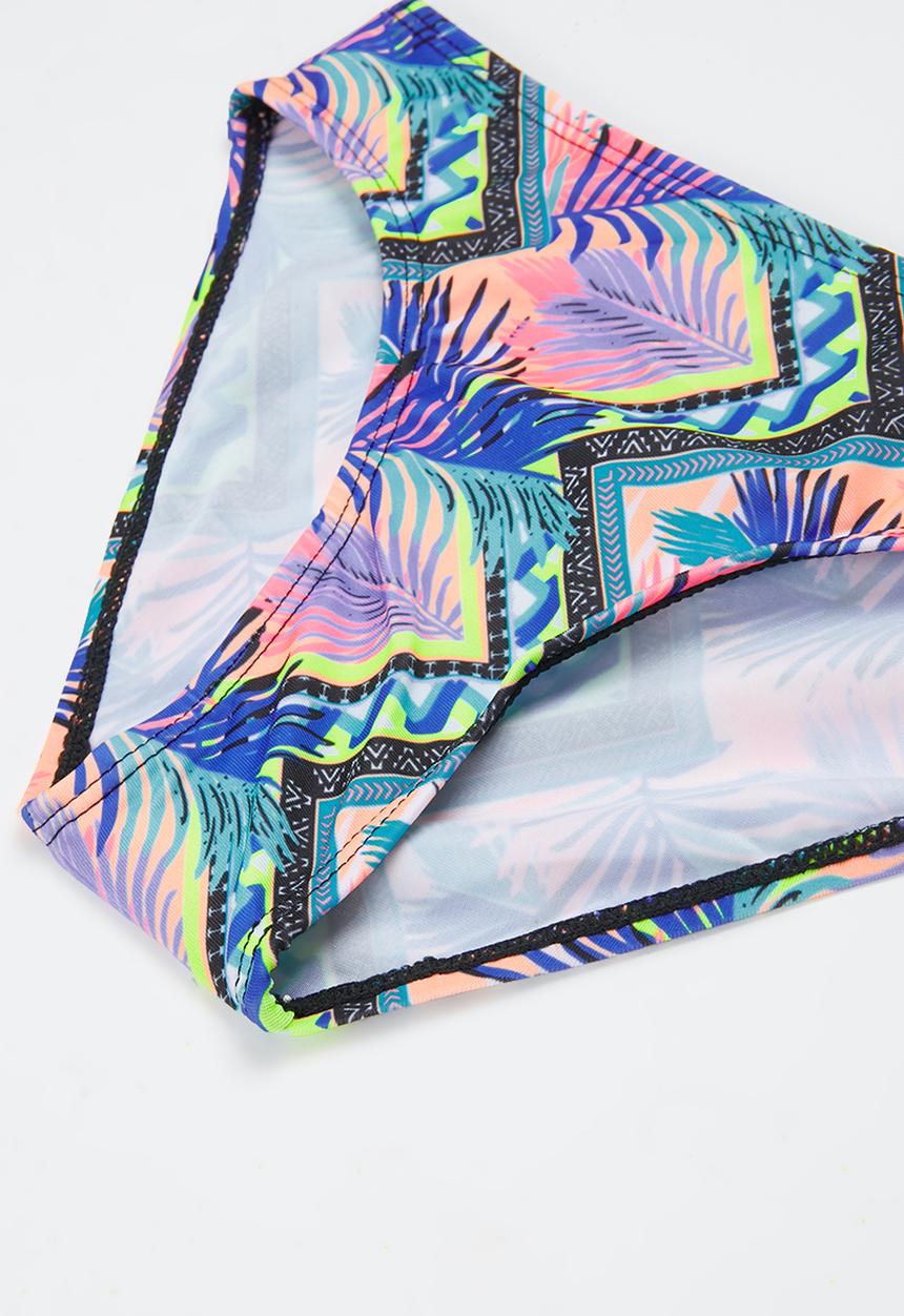Rebel Republic - Palm tree bikini set - multi 