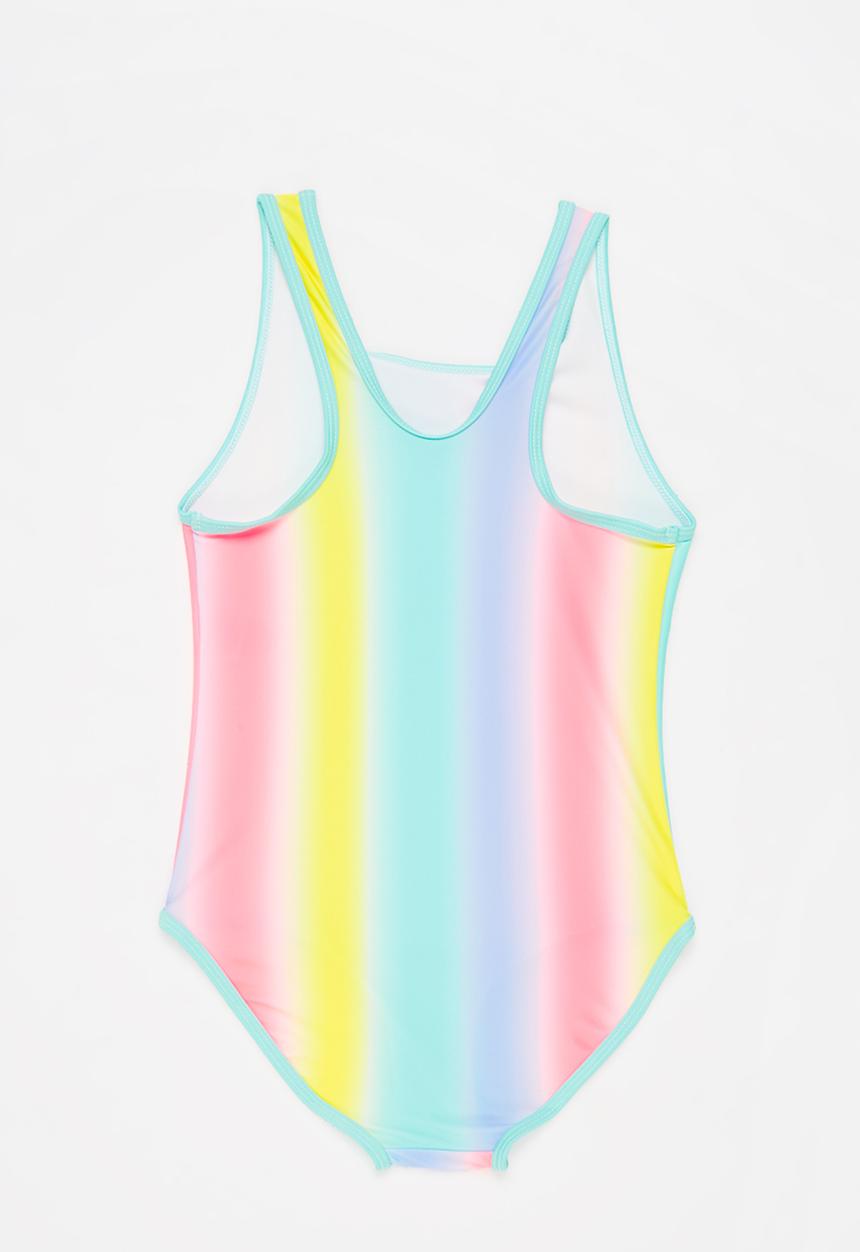 Rebel Republic - Stripe one piece swimsuit - multi