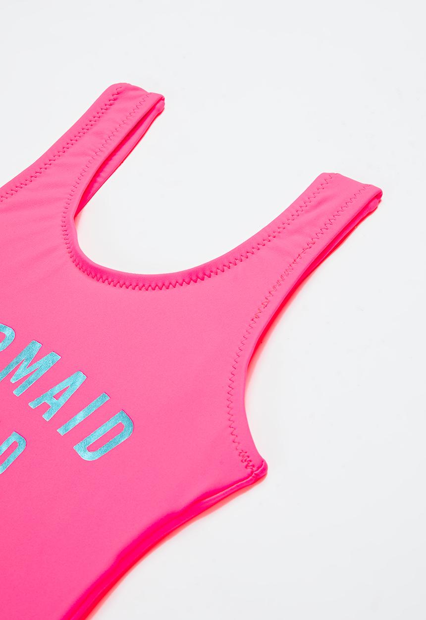 Rebel Republic - Mermaid squad swimsuit - pink