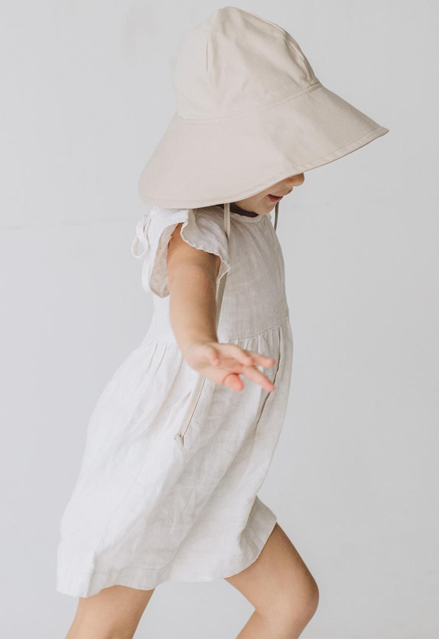 Freya Hats  - Kids sun hat - sandstone