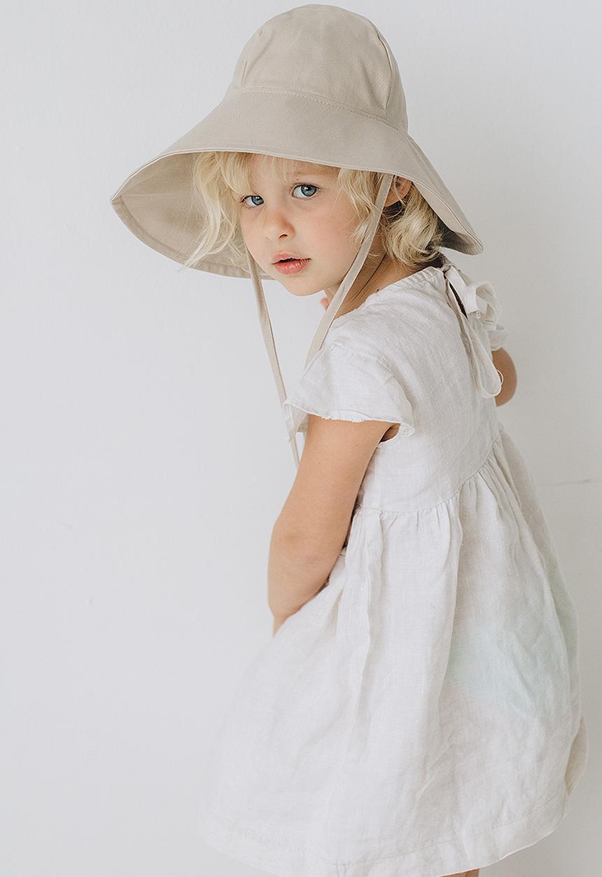 Freya Hats  - Kids sun hat - sandstone