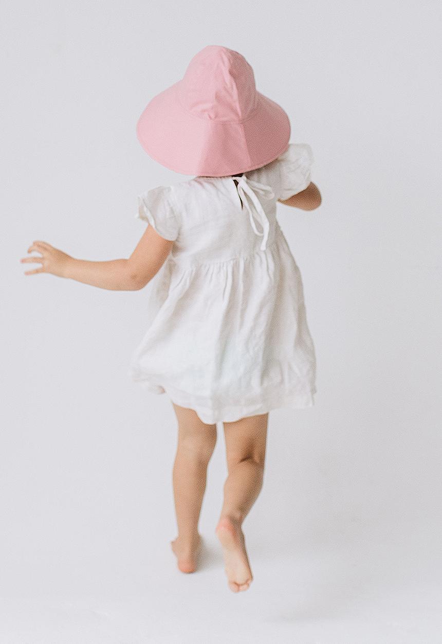 Freya Hats  - Kids sun hat - dusty pink