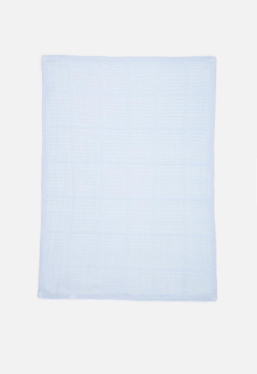 Pop Candy - Knitted blanket - blue
