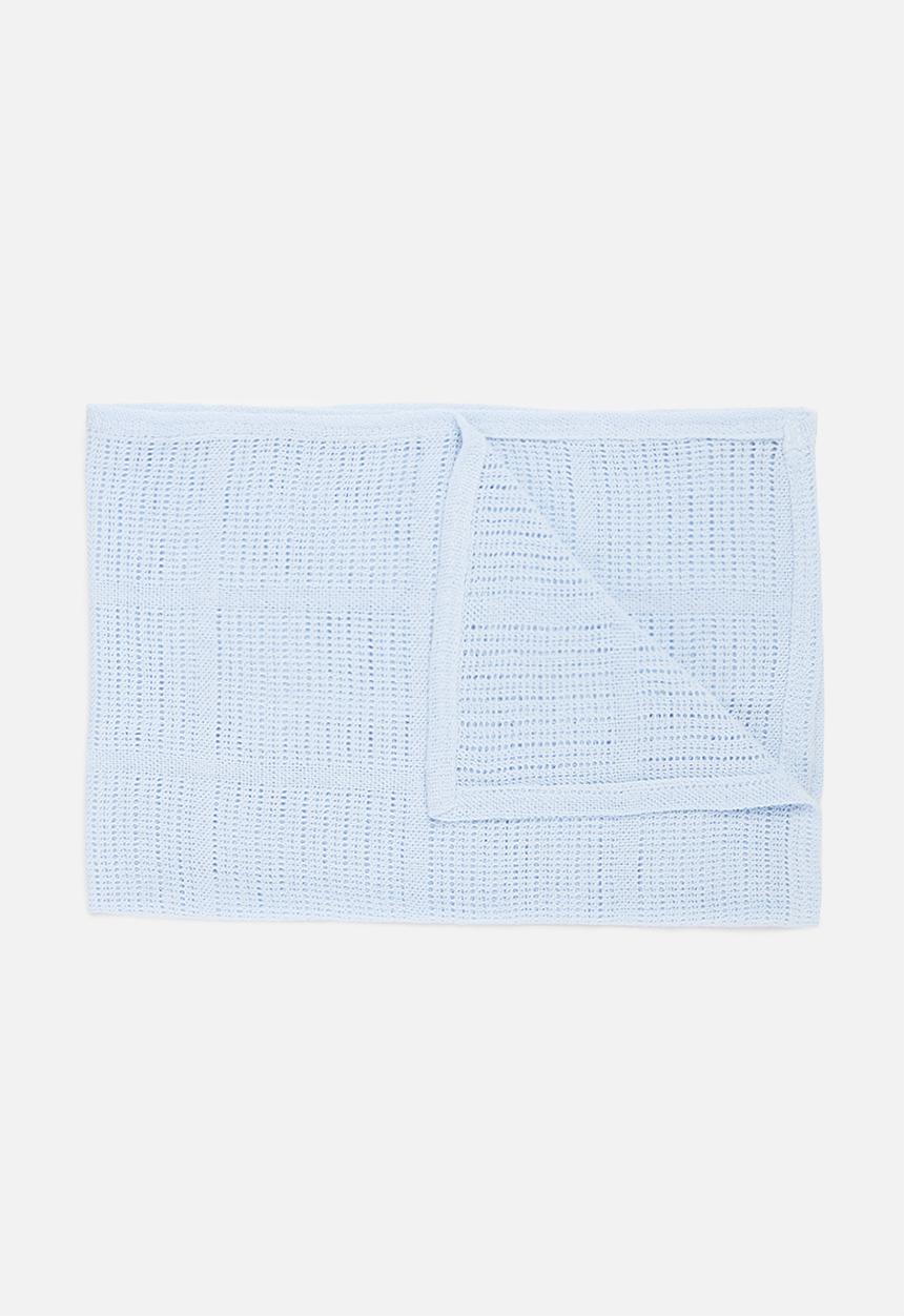 Pop Candy - Knitted blanket - blue