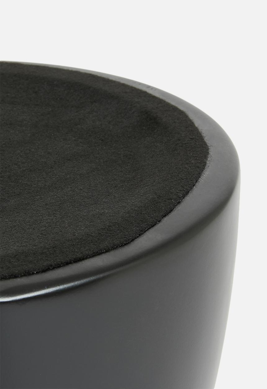 Sixth Floor - Fern outdoor side table - black