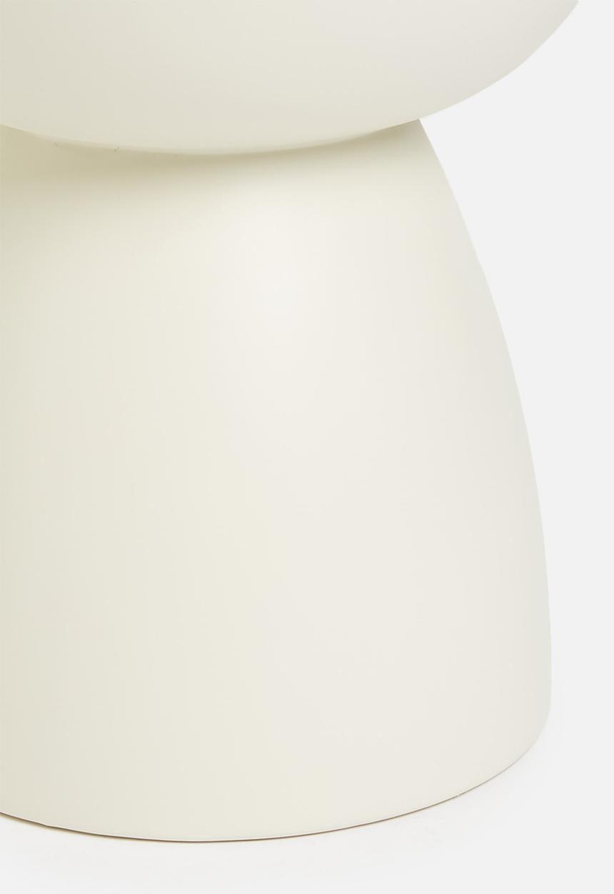 Sixth Floor - Fern outdoor side table - cream
