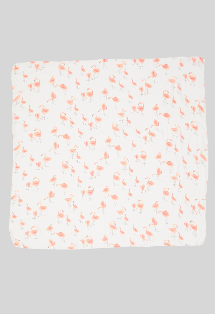 Pop Candy - Printed receiving blacket - pink