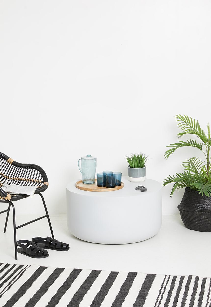 Sixth Floor - Kai outdoor coffee table - grey
