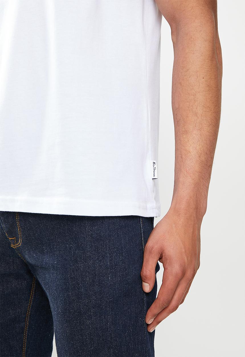 Ben Sherman - Graffiti - white