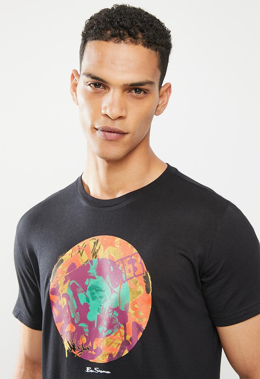 Ben Sherman - Graffiti - black